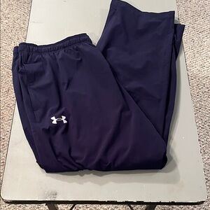 Under Armour Men's Warmup Navy Pants
